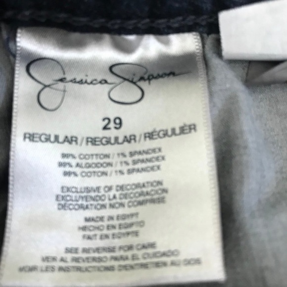 Jessica Simpson Blue Flare Jeans with Classic Indigo Shade NWOT. - Picture 7 of 15